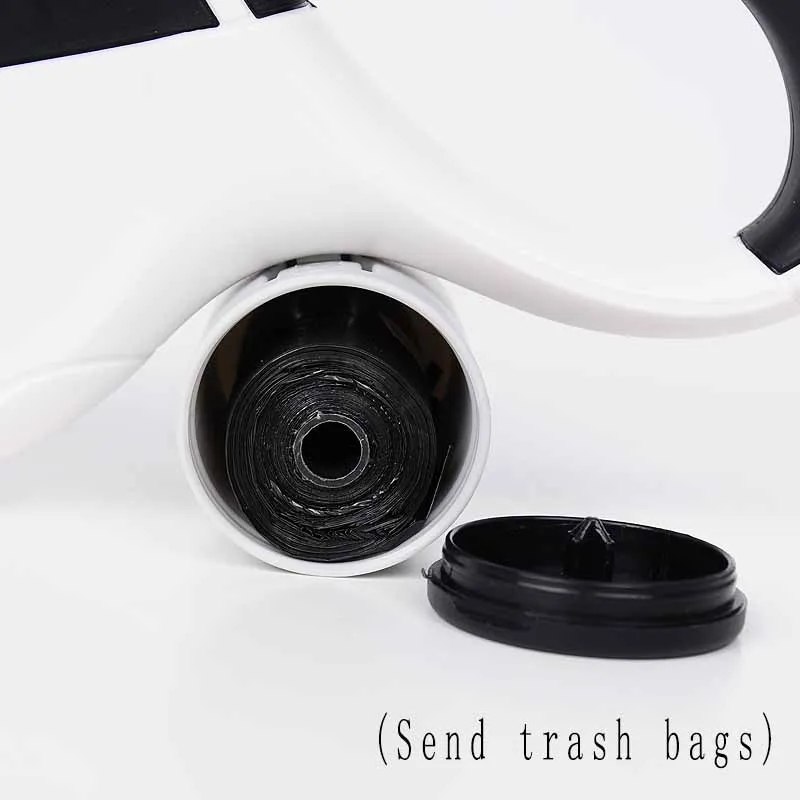 5M قابل للسحب طوق رقبة للكلب مع حاوية أكياس تبرّز الحيوانات الأليفة التلقائي توسيع المشي كلب الرصاص المقود للحيوانات الاليفة لوازم اكسسوارات #2