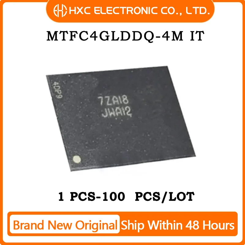 

Free Shipping 1PCS/10PCS/50PCS/100PCS MTFC4GLDDQ-4M IT MTFC4GLDDQ New Original IC CHIP