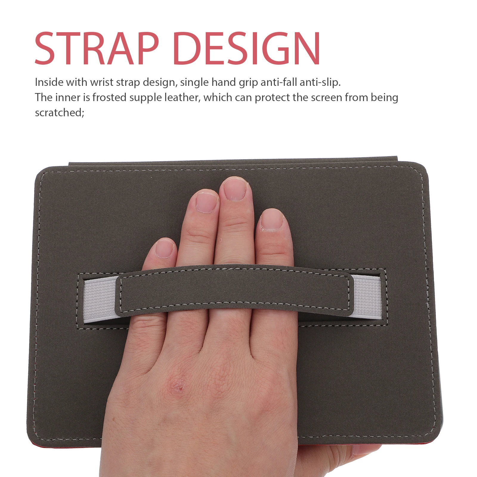 

Premium E-Reader Case Cover Durable Pu Compatible With Kindle Paperwhite 5 11 Inches Thin Lightweight Vertical Stand