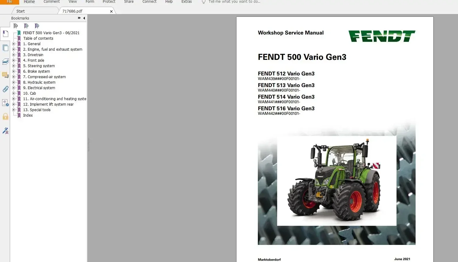 AutoEPC FENDT TRACTOR 25.4 جيجابايت PDF محدث 2022 مخططات، دليل المشغل وأدلة ورشة عمل EN DVD #4