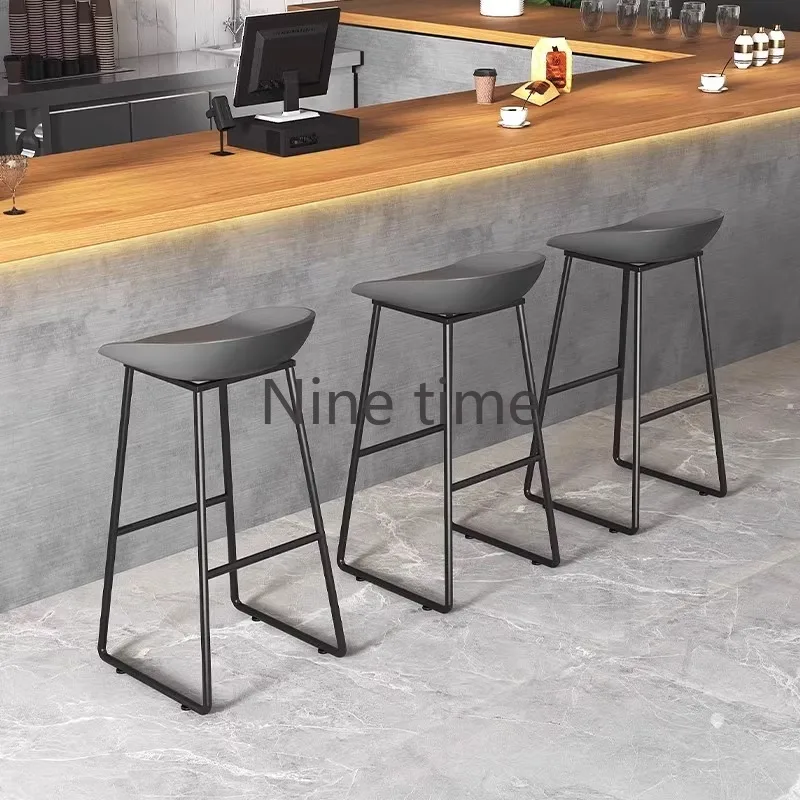 

Luxury Reception Dining Bar Chairs Accent Nordic Modern Counter Outdoor Bar Chairs Office Kitchen Tabourets De Bar Furniture