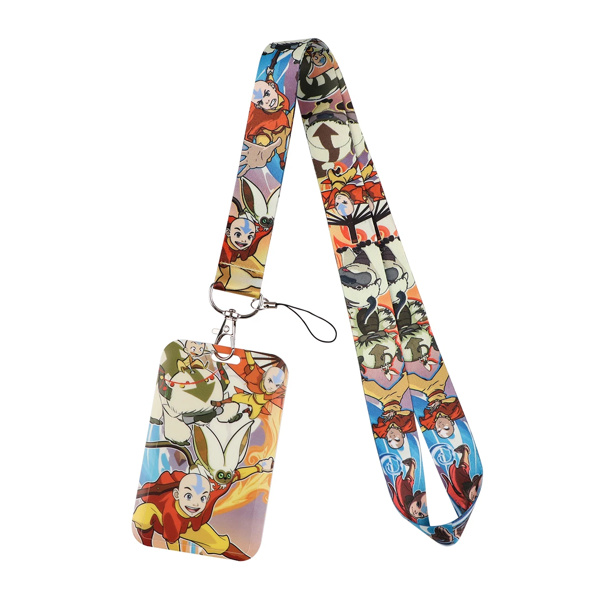 Cartoon Characters Neck Strap Keychain Lanyard Credit Card Holders Keycord Key Holder DIY Hanging Rope Mobile Phone Accessories