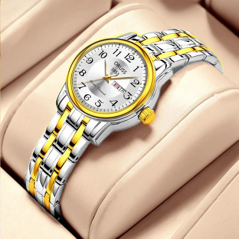 สินค้าของแท้นาฬิกาผู้หญิงกันน้ําบางเฉียบนาฬิกาผู้หญิงควอตซ์หญิงทังสเตนเหล็กนาฬิกาผู้หญิงแฟชั่นนักเรียนชาย