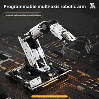 IN STOCK T2007 Technical Programming the Robotic Arm Building Blocks Bricks Assembling Model Toys for Boys Christmas Gift Set