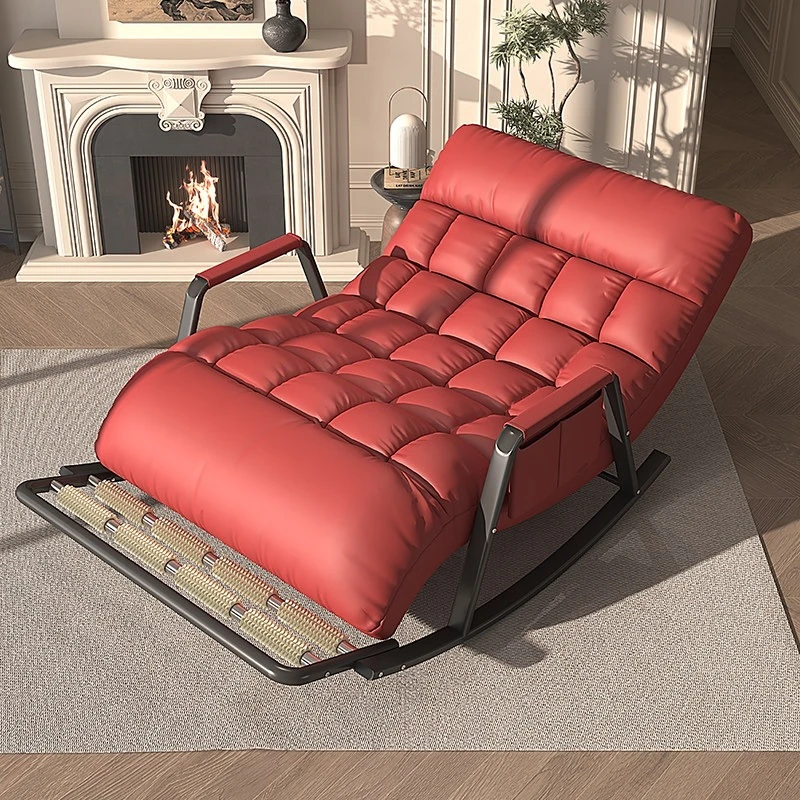 Sillón de salón para balcón, sofá para dos personas, cómodo sillón para sala de estar, sillón plegable para siesta, sillas para salón, muebles para el hogar