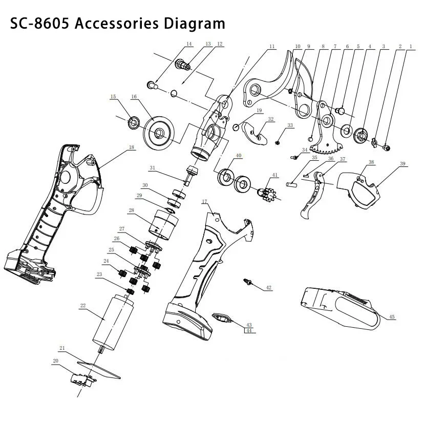 SC-8605 parts aluminum castings