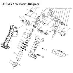 SC-8605 parts aluminum castings