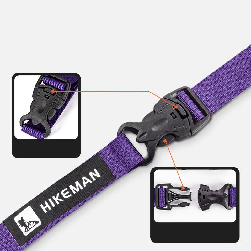 

2pcs Straps For Luggage/Tent/Backpack/Sleeping Bag - Heavy Duty Adjustable Fastening Rope,Outdoor Camping Gear,Packing Organizer