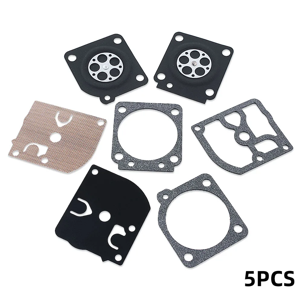 5pcs/lot Carburetor Repair Diaphragm Kit For Zama GND-27 C1Q-W15 C1Q-W8 C1Q-W2A C1Q-M39 C1Q-M26 C1Q-M25 Carb