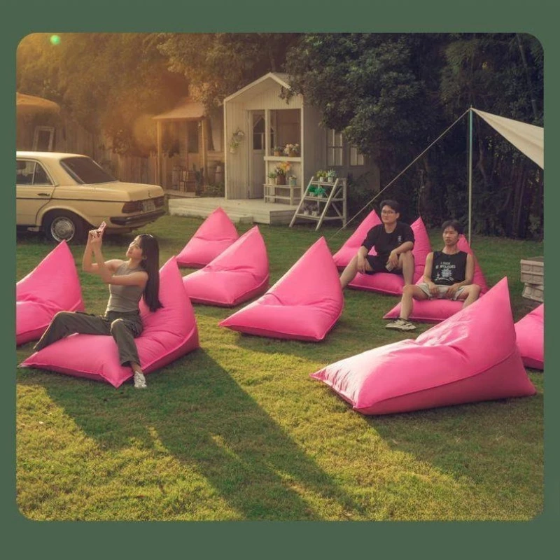 Outdoor Bean Bag Sofas Bean Bag Outdoor Waterproof and Sun Protection Courtyard, Leisure Balcony Tatami Portable Lounge Chair