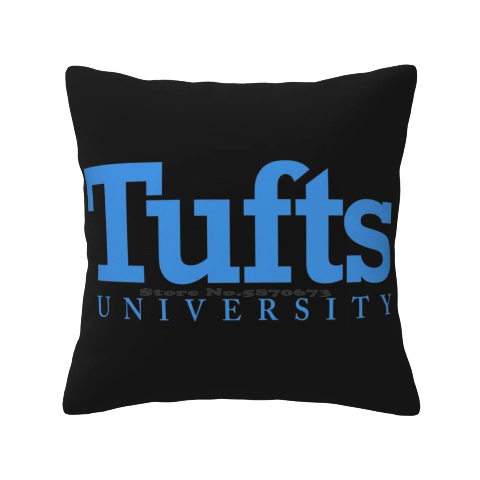 Tufts University Pillow Cover Hug Pillowcase College Sport Favorite Student League Tournament Games Play Tufts University