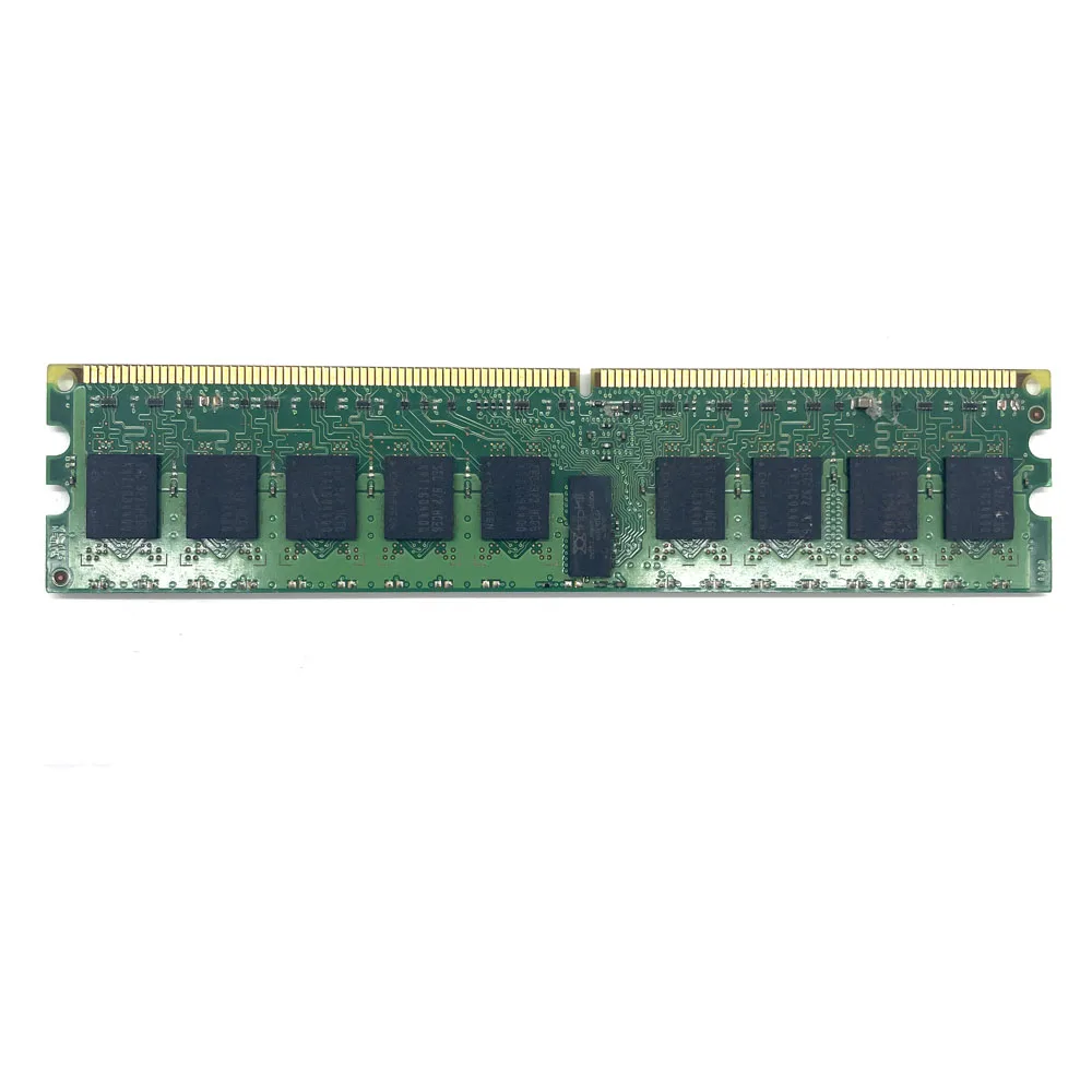 Desktop Computer Memory DDR2 PC2-5300P Fits For Samsung 1R*4 2GB