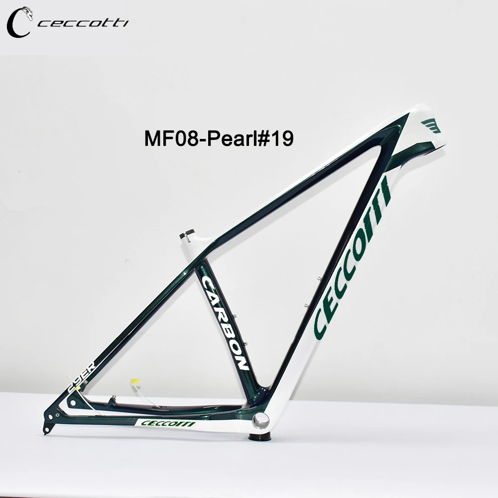 CECCOTTI Carbon Mountain Bike Frame MF08 Model 29er MTB, 12x148 Boost Disc Bicycle Frame