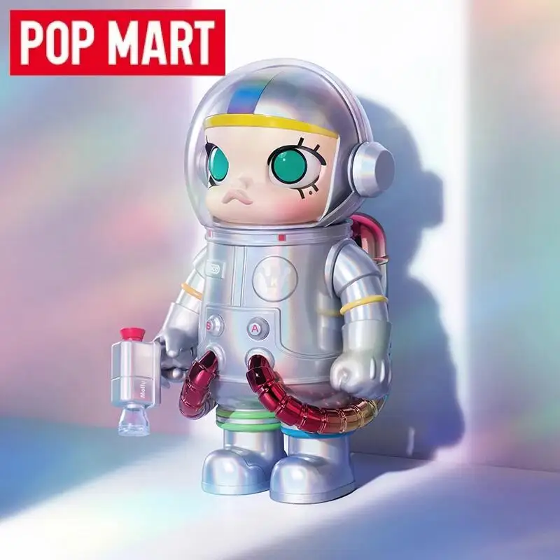 

POP MART MEGA SPACE MOLLY 400% Rainbow 2.0 Series Guess Bag Cute Anime Figure Ornaments Gift Collection Blind Box Toys Doll
