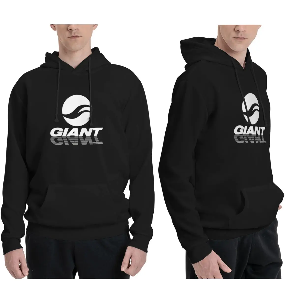 سترة بغطاء للرأس عملاقة للرجال والنساء بلوفر كاجوال بلوزات هيب هوب بأكمام طويلة ملابس خريف وشتاء