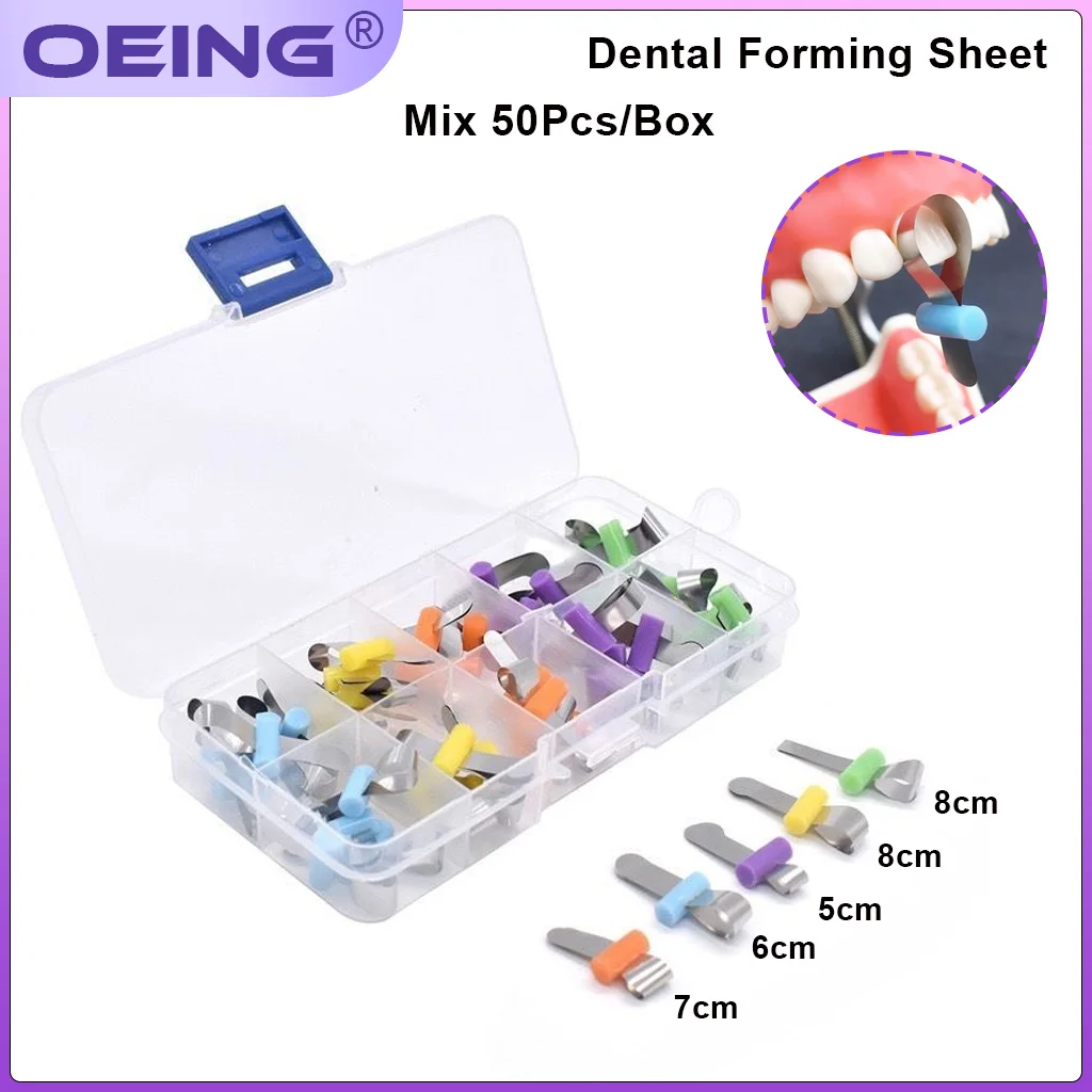 

OEING Dental Orthodontic Forming Sheet Sectional Contoured Metal Matrices Retainerless Automatrix With Locker For Adult/Children