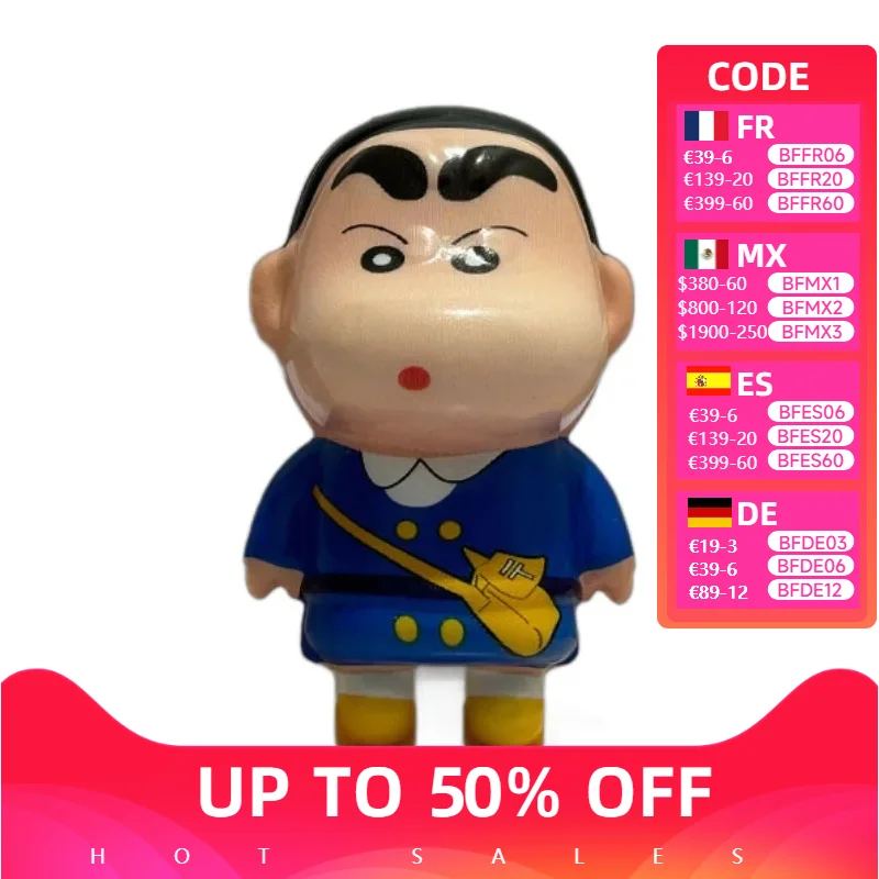 Kawaii mainan dekompresi Crayon chan-chan Model kartun dekompresi lembut lambat Rebound boneka kartun hadiah mainan figur anak-anak