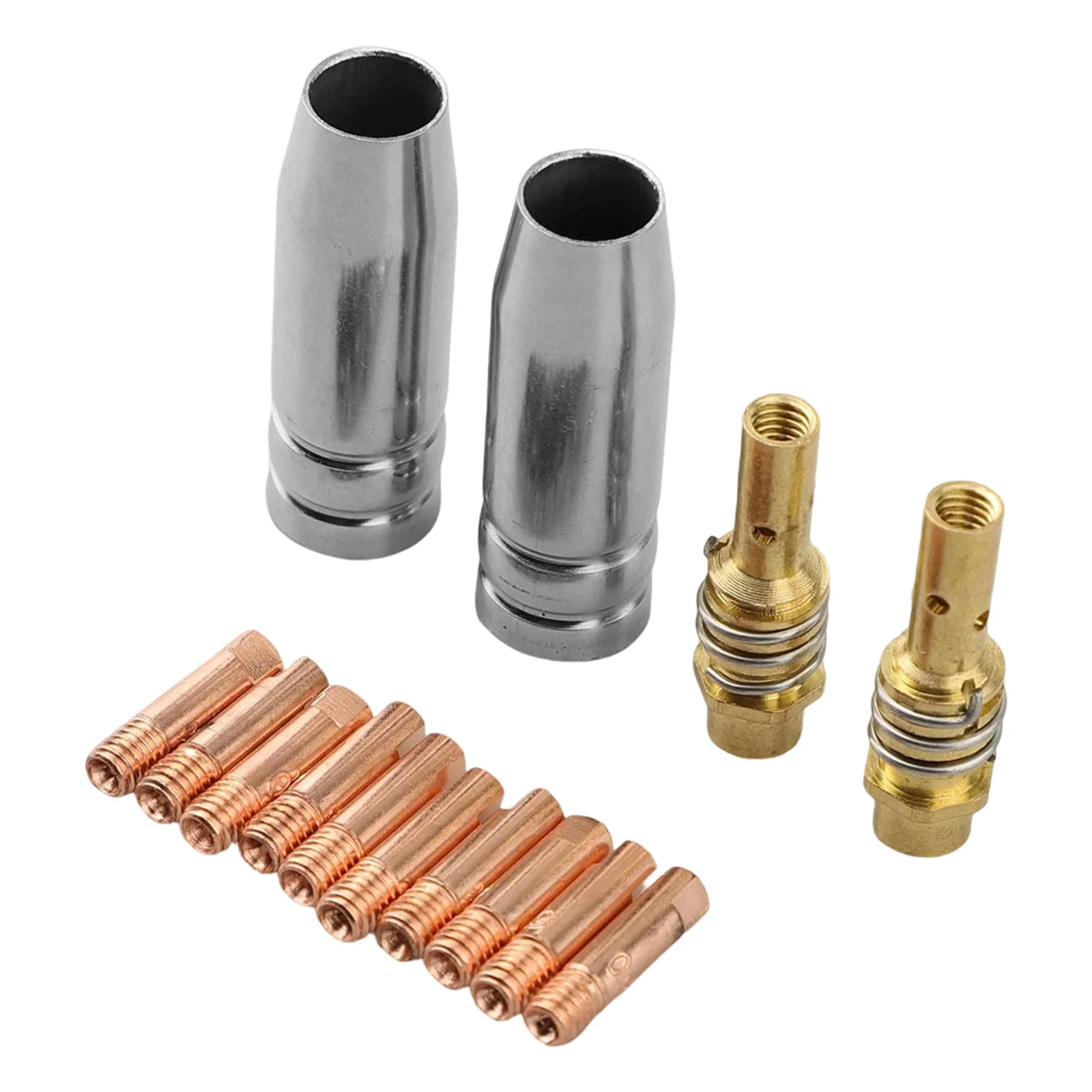 مجموعة ملحقات MIG Torch مكونة من 14 قطعة متوافقة مع MB15 AK مثالية للصيانة وتحسين الأداء