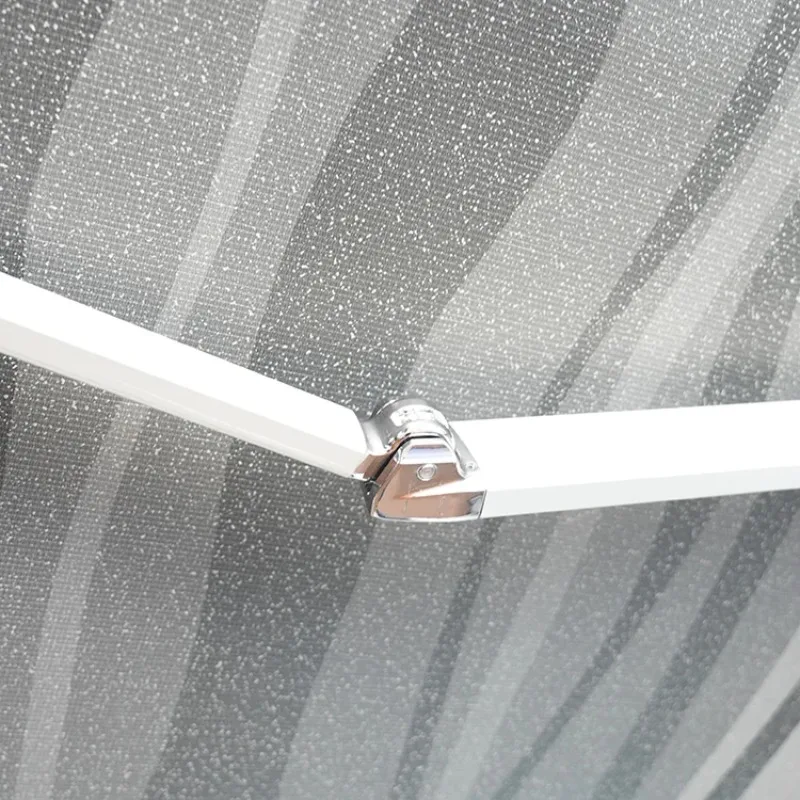 أفضل مظلة قافلة قابلة للسحب من سبائك الألومنيوم المقاومة للعوامل الجوية مقاس 4 × 2 م من أجزاء جسم متنقل RV من الصين #3