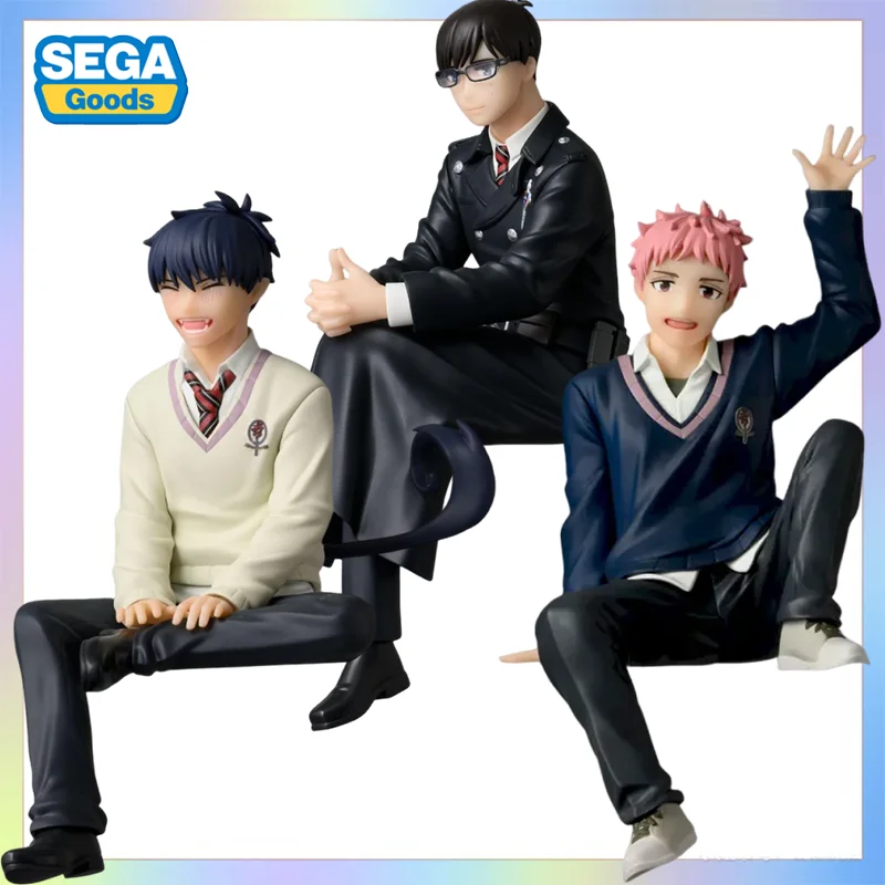 Figura Coleccionable Original SEGA PM de Blue Exorcist: Okumura Rin, Okumura Yukio y Shima Renzou, Modelo de Anime, Juguete de Regalo