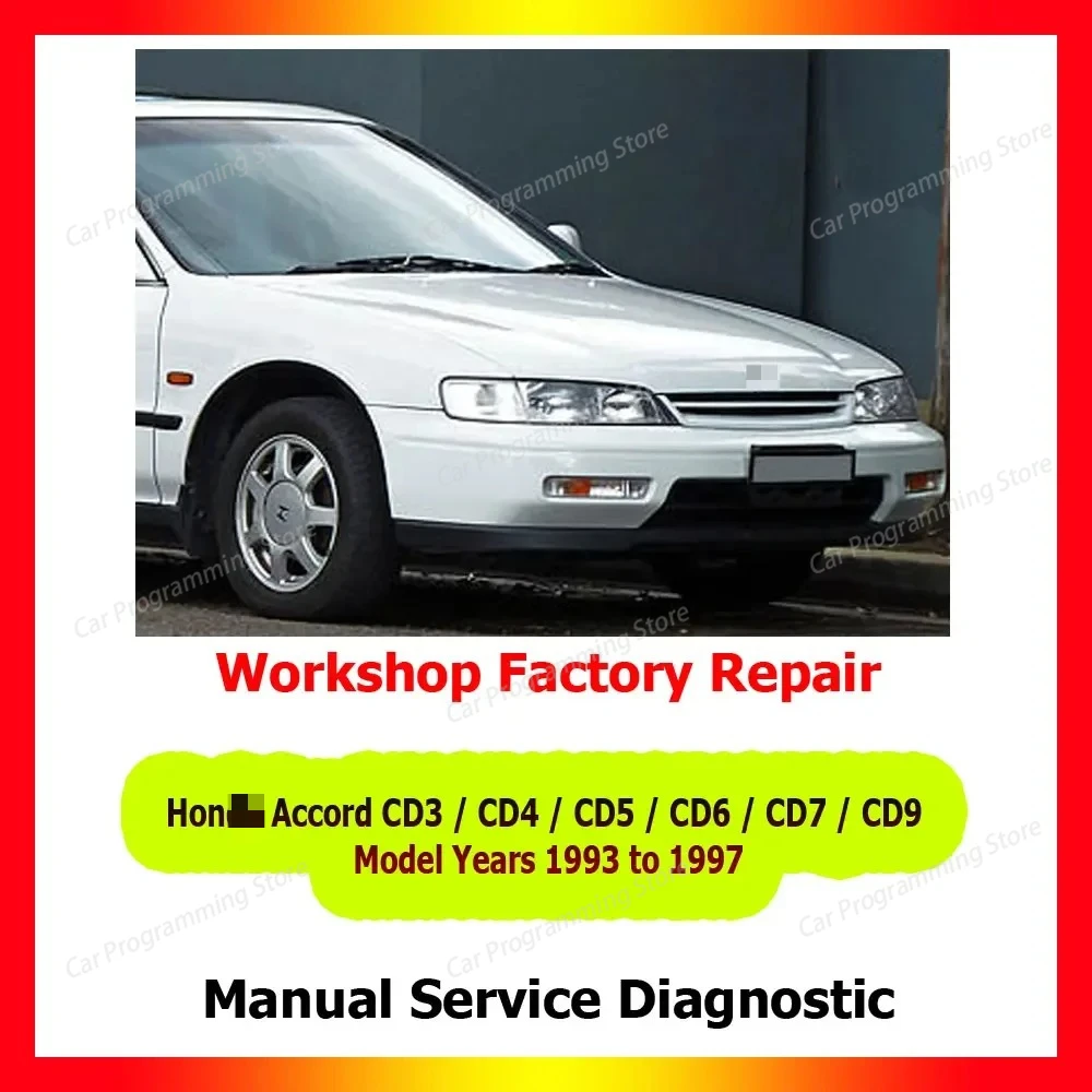 

Для Honda Accord ремонт ручной мастерской обслуживание CD3 CD4 CD5 CD6 CD7 CD9 1993-1994 Тормоза, подвеска, кузовные панели, интерьер