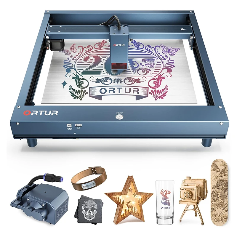 

Ortur 10W Laser Engraving Machine H10 High Precision Desktop CNC Cutter for Wood Leather Projects