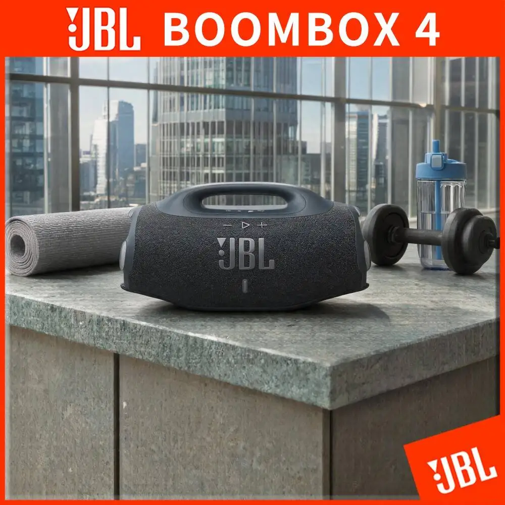 JBL Boombox 4 Wireless Portable Bluetooth Speaker JBL Pro Sound Bass Boost IP68 Water Dust Resistance For Outdoor Daily Use