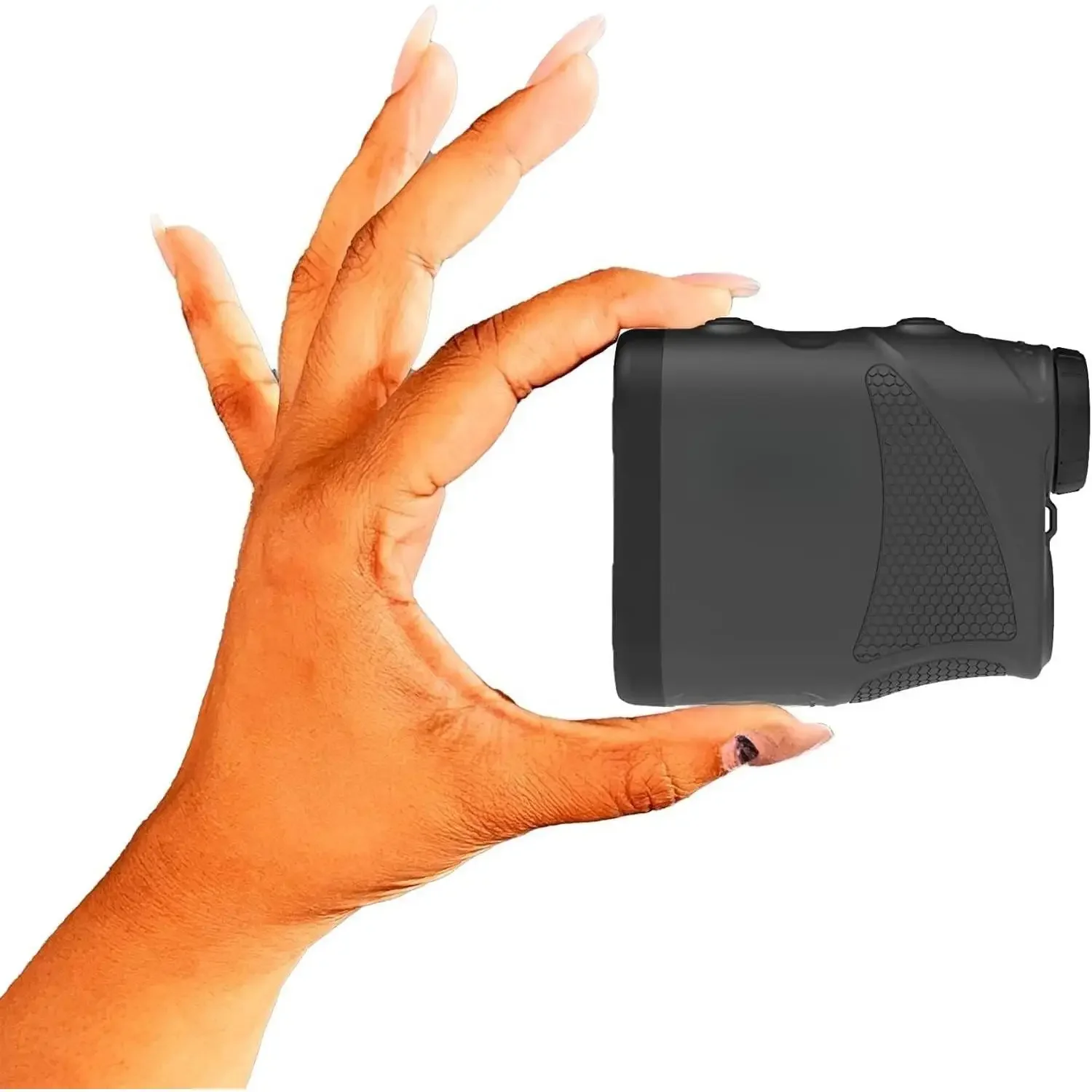 Rangefinder with Slope, Belt Clip, Magnetic Holder. Laser Range Finder with 2022 Optics, high end case,  Ball Marker