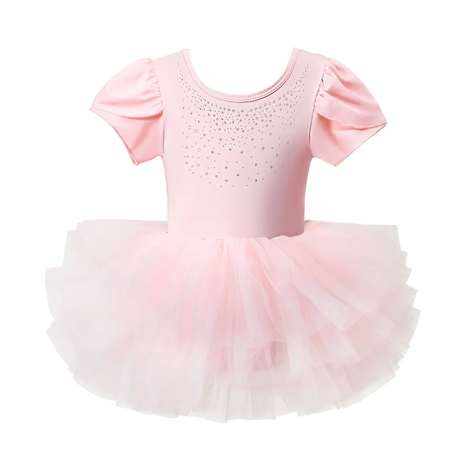 New Girl Ballet TuTu Dress 2-8 Ys Fashion Professional Kids Dancing Party Dress Performance Costume Princess Wedding Dress L553
