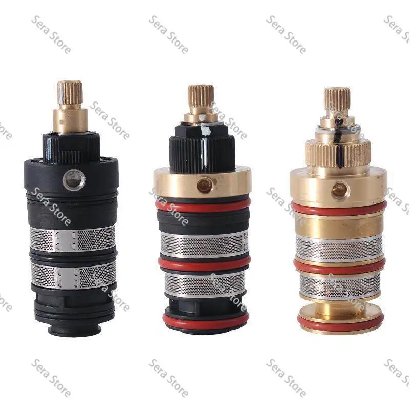 Thermostatic Shower Cartridge Shower Disc Cartridges Resistant Brass Thermostatic Core Valve  Brass Thermostatic