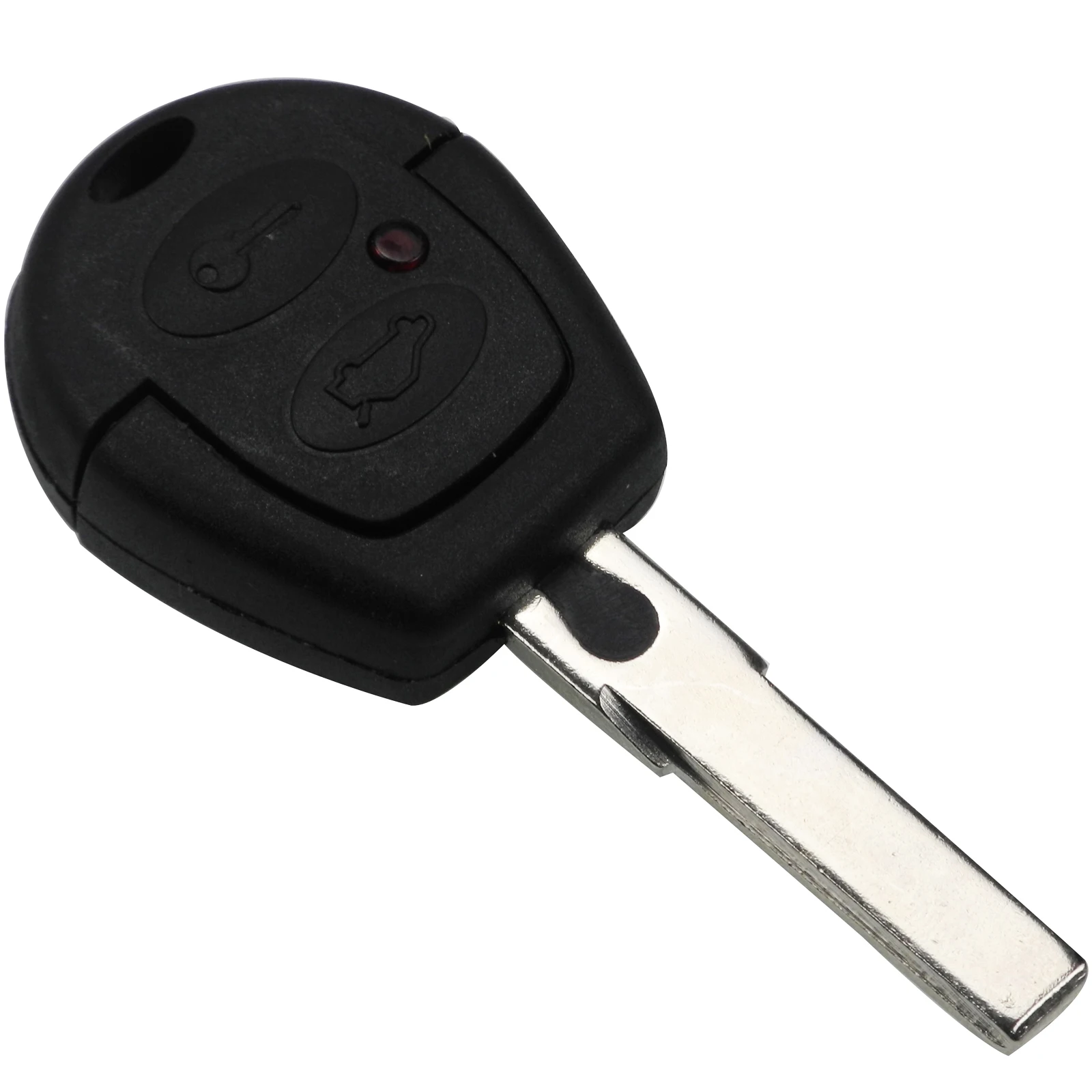 jingyuqin Remote Car Key Shell Case For VW Polo Golf Jetta Sharan Seat Leon SKODA FABIA OCTAVIA 2 Button