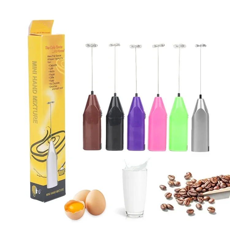 Low Price Milk Foaming Machine Portable Espumador De Leche Mini Electric Milk Frother For Kitchen  batter dispenser