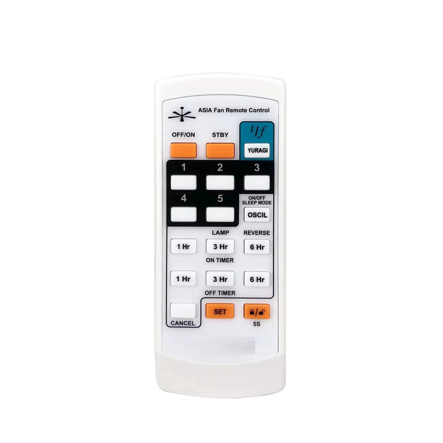 Universal fan remote control compatible For KDK PANASONIC ELMARK WINTER DEKA MONTEAIR PEGENCY WING