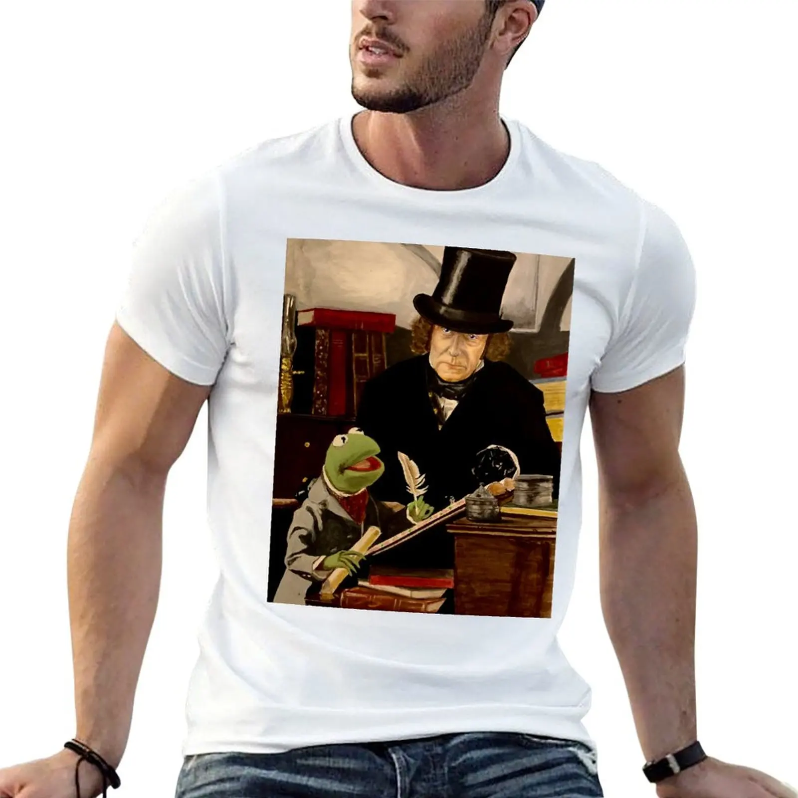 

funny T-Shirt t t man man Carol shirts printed Muppet Christmas shirts for