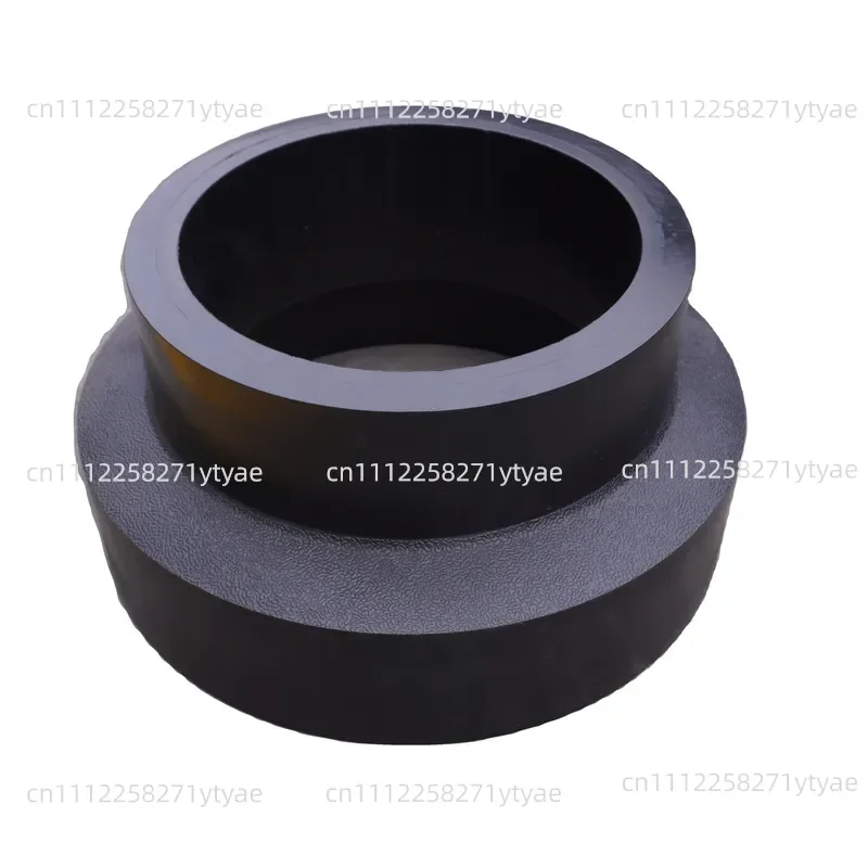 HDPE PE100 pipe fittings, plastic pipe welded fittings for water supply, butt welded reducer 400mm-315mm DN400-DN315