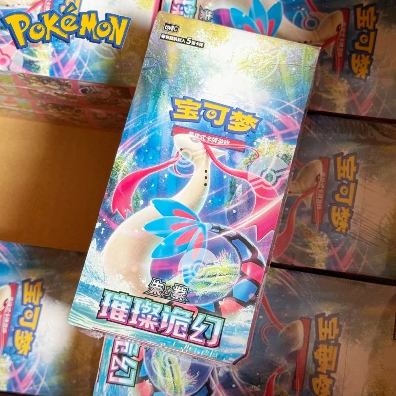 tarjetas-pokemon-originales-ptcg-edicion-simplificada-en-chino-serie-noble-160-paquete-de-suplemento-dazzling-fantasy-monedas-juguete-coleccionable