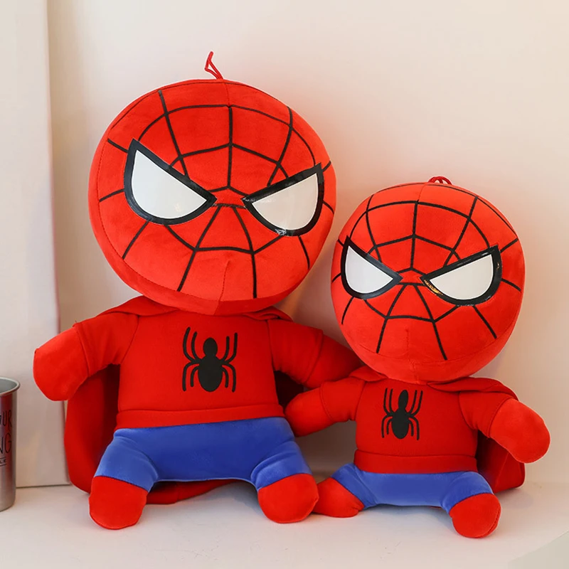 Disney Spider-man Plush Toys Anime Cartoon Plushie Doll 20-60cm Movie Soft Stuffed Toys Pillow Christmas Gifts for Childrens new