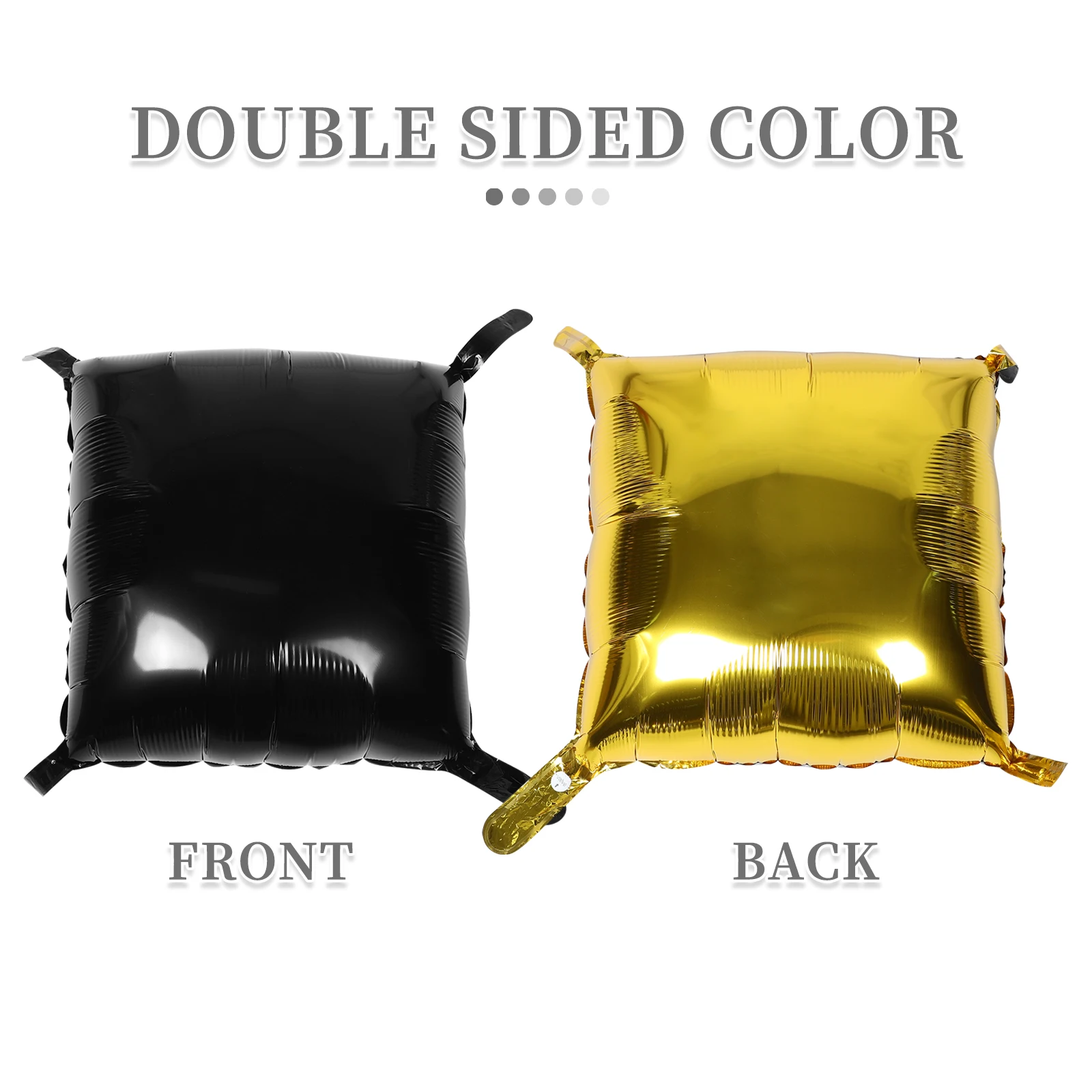 

25 Pcs Square Foil Balloon Wall Background Balloons birthday Prop Anniversary Celebration Inflatable balloon layout party decor