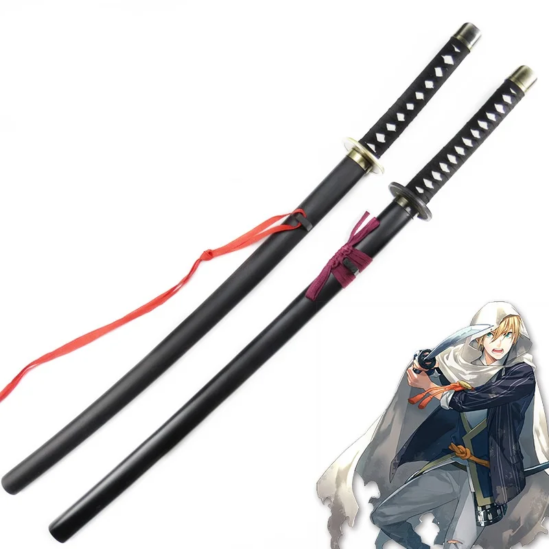 100cm Touken Ranbu Katana Yamanbagirikunihiro Sword Anime Cosplay Prop Real Size Japanese Katana Samurai Sabre Ninja Knife Toy