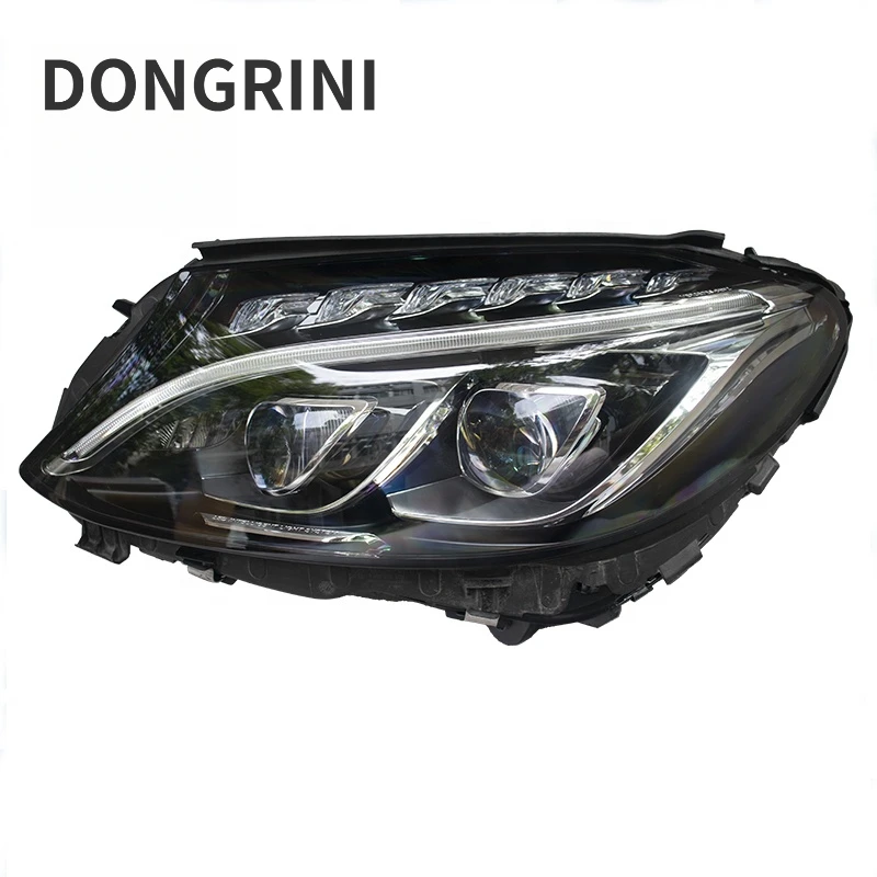 Wholesale Perfect Matching  Bright  W205 2014-2019 C Class Mercedes Benz C LED Headlight Headlamp Head Lamp For Car