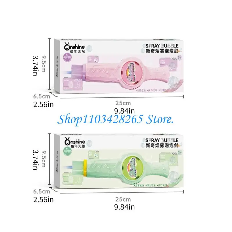 Bubble Machine Nebelwirkung Bubble Blower Outdoor Spielzeug für Kinder Erwachsene Aktivität G2TE