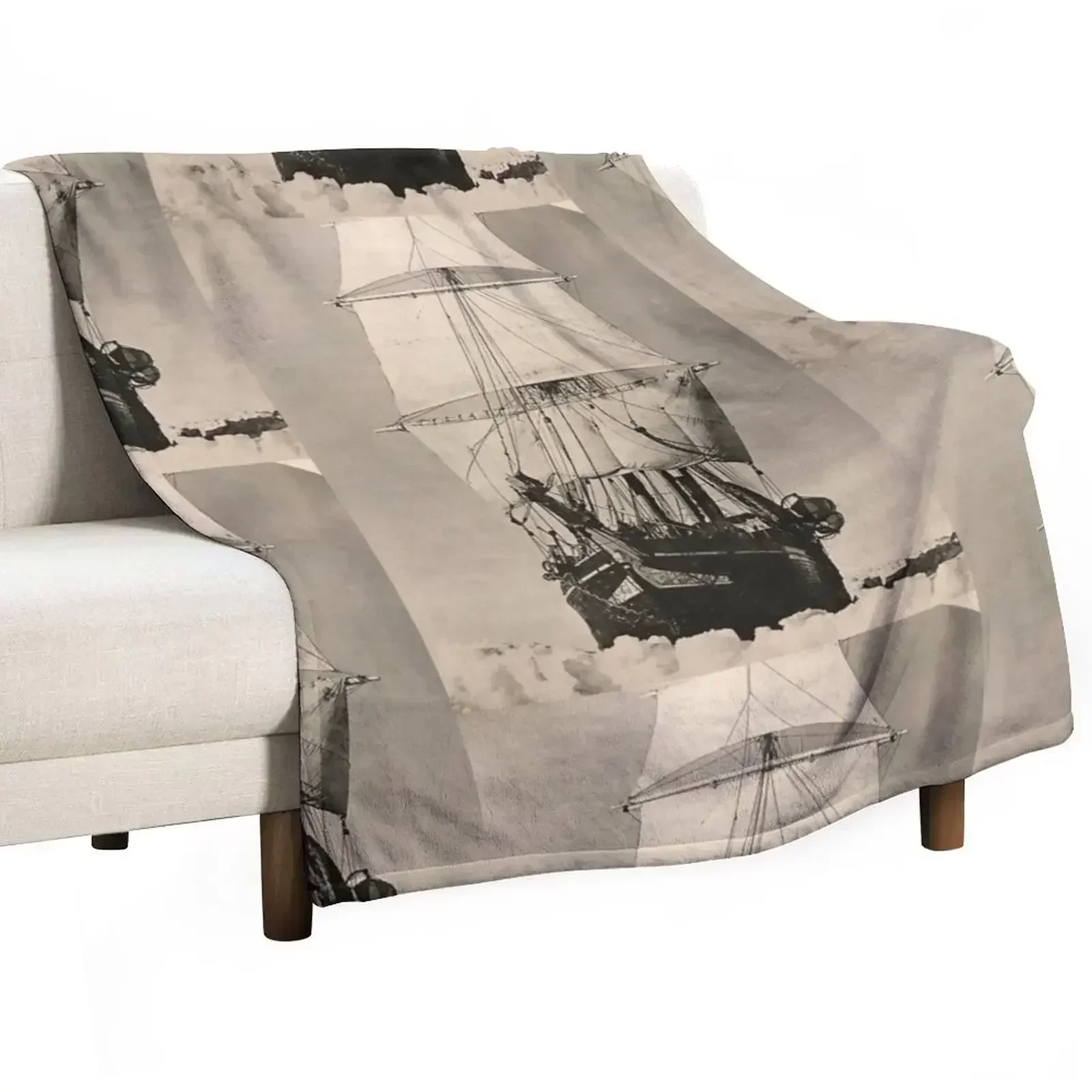 Endurance by Ernest Shackleton Throw Blanket Hairy warm winter Soft Plaid Bed linens Sofas Decorative Sofas Blankets