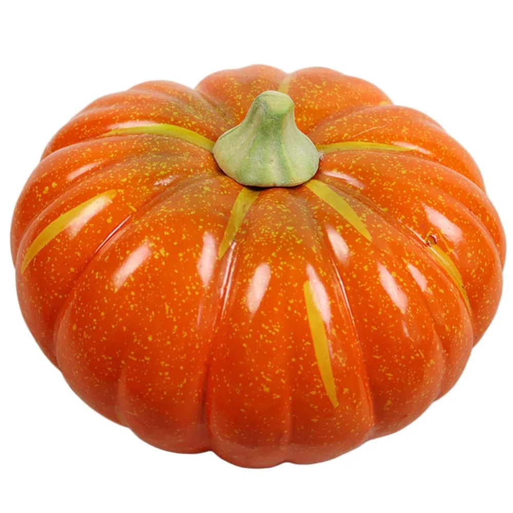 

Fake Pumpkin Simulation Mini Foam Pumpkin Reusable Lightweight Halloween Pumpkin Decoration Creative Vegetable
