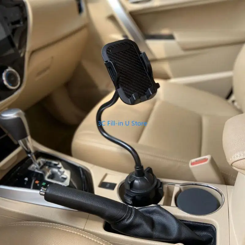 모든 휴대폰 용 자동차 용 G8TA 휴대용 긴 넥 컵 전화 홀더