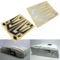 Metal Stickers Decorate Roof for 1/14 Tamiya RC Truck For scania R730 R620 R470