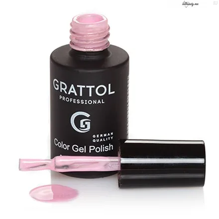 GRATTOL-Gel à Ongles Professionnel, Verhéritage à Ongles UV LED, Soak Off Organique, Base Top Coat, Semi Déficit, 9ml, 122 Paillettes, Document