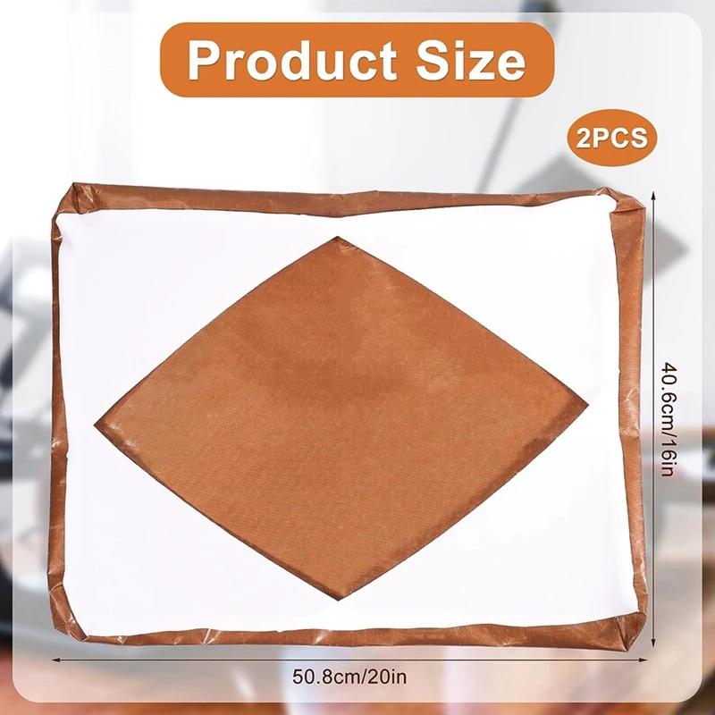Cubierta de envoltura para prensa de calor, resistente al calor, reutilizable, 16X20 pulgadas, 2 unidades
