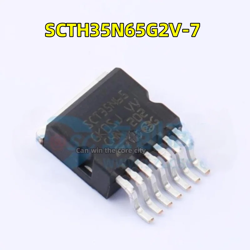 

10 pieces SCTH35N65G2V-7 SCT35N65 H2PAK-7 N channel 650V 45A field effect tube MOSFET