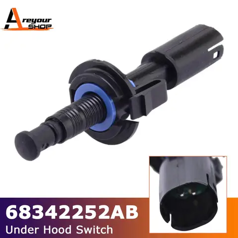 Areyourshop Переключатель под капотом для Jeep Wrangler JL Gladiator 2018-2026 68342252AB
