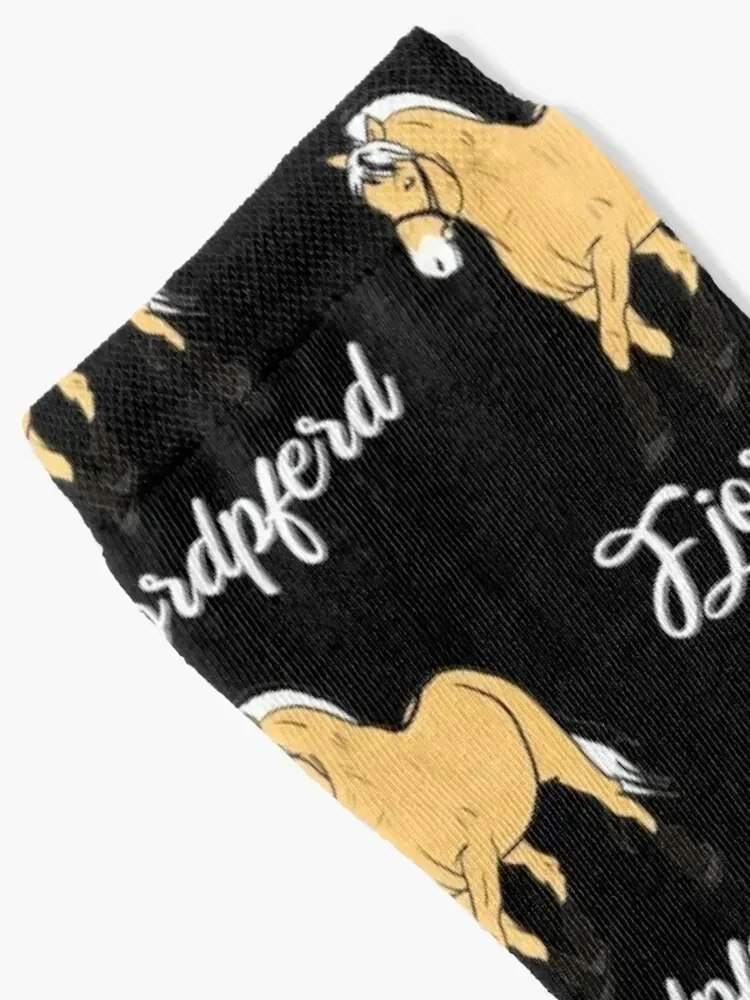 Norwegian fjord horse, fjordi, fjord, pony Socks winter gifts funny sock man Climbing Socks Man Women's